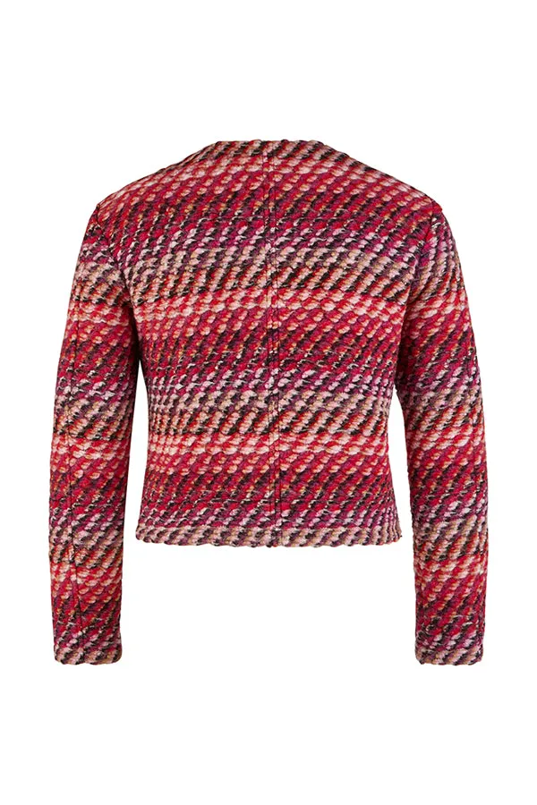 Rabe & LecomteMULTICOLOR KNIT BUTTONED JACKET