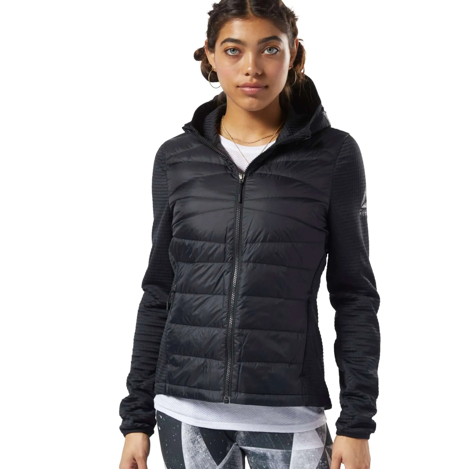 Reebok Women’s Thermowarm Hybrid Down Jacket