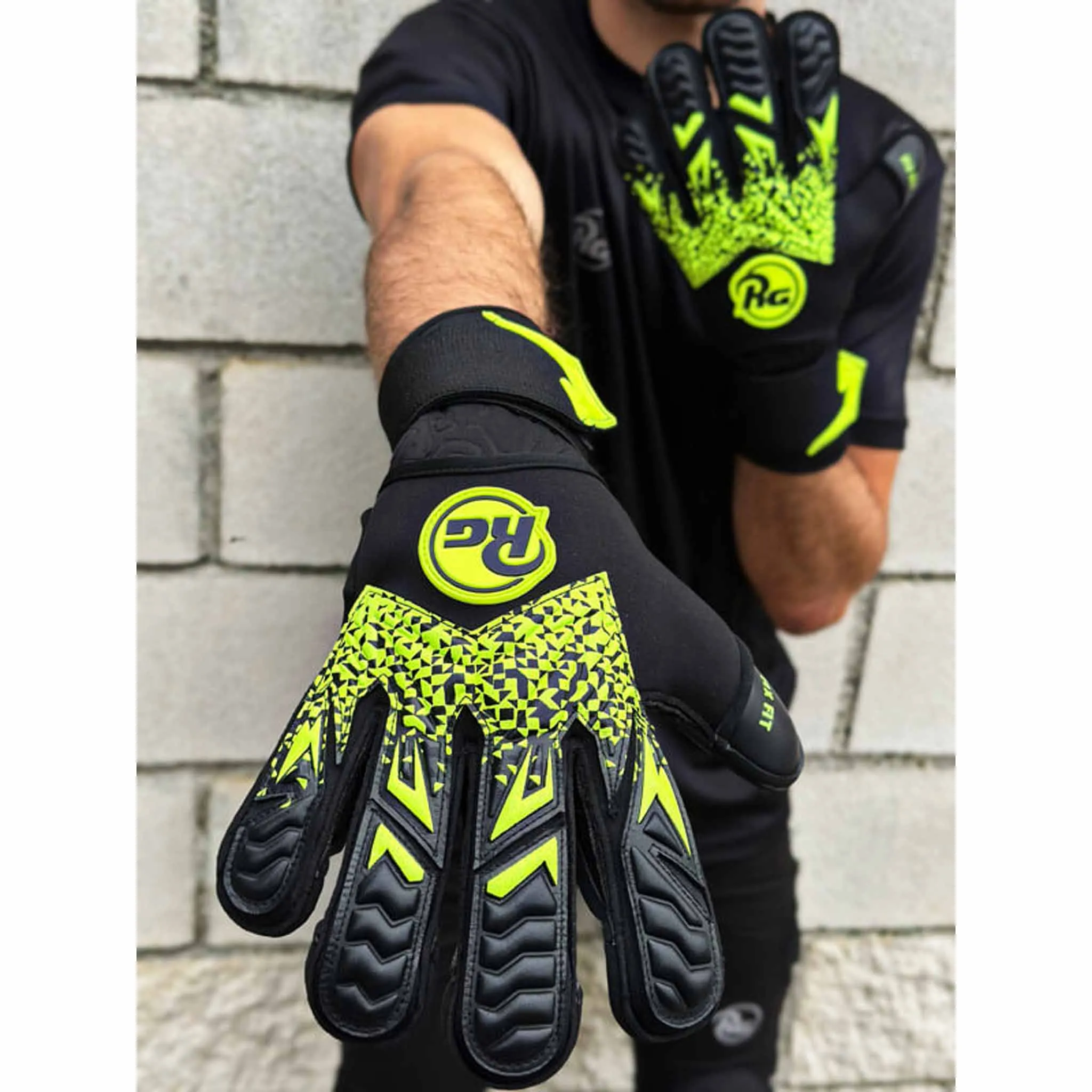 RG Goalkeeper gloves Tuanis Gants de gardien de but de soccer