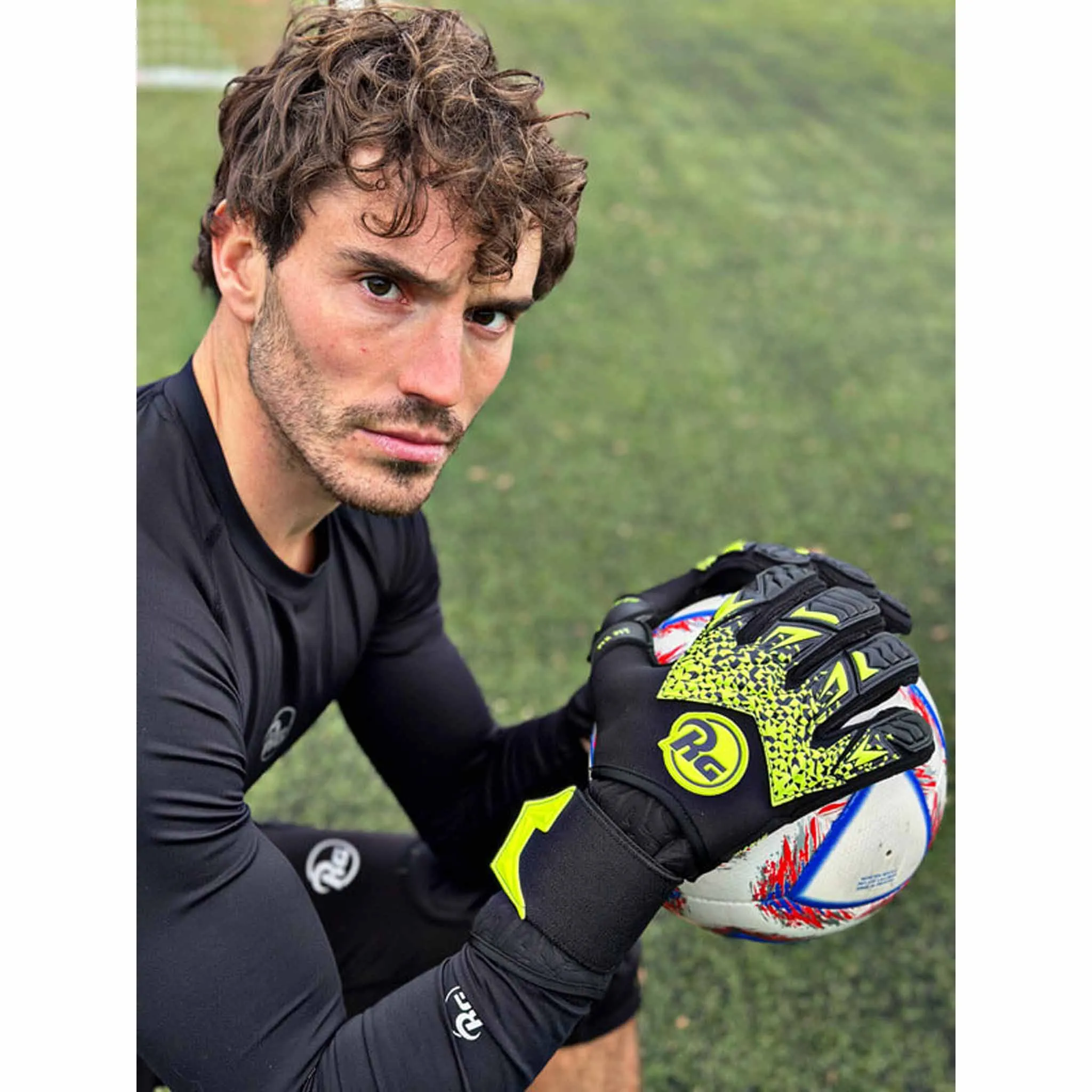 RG Goalkeeper gloves Tuanis Gants de gardien de but de soccer