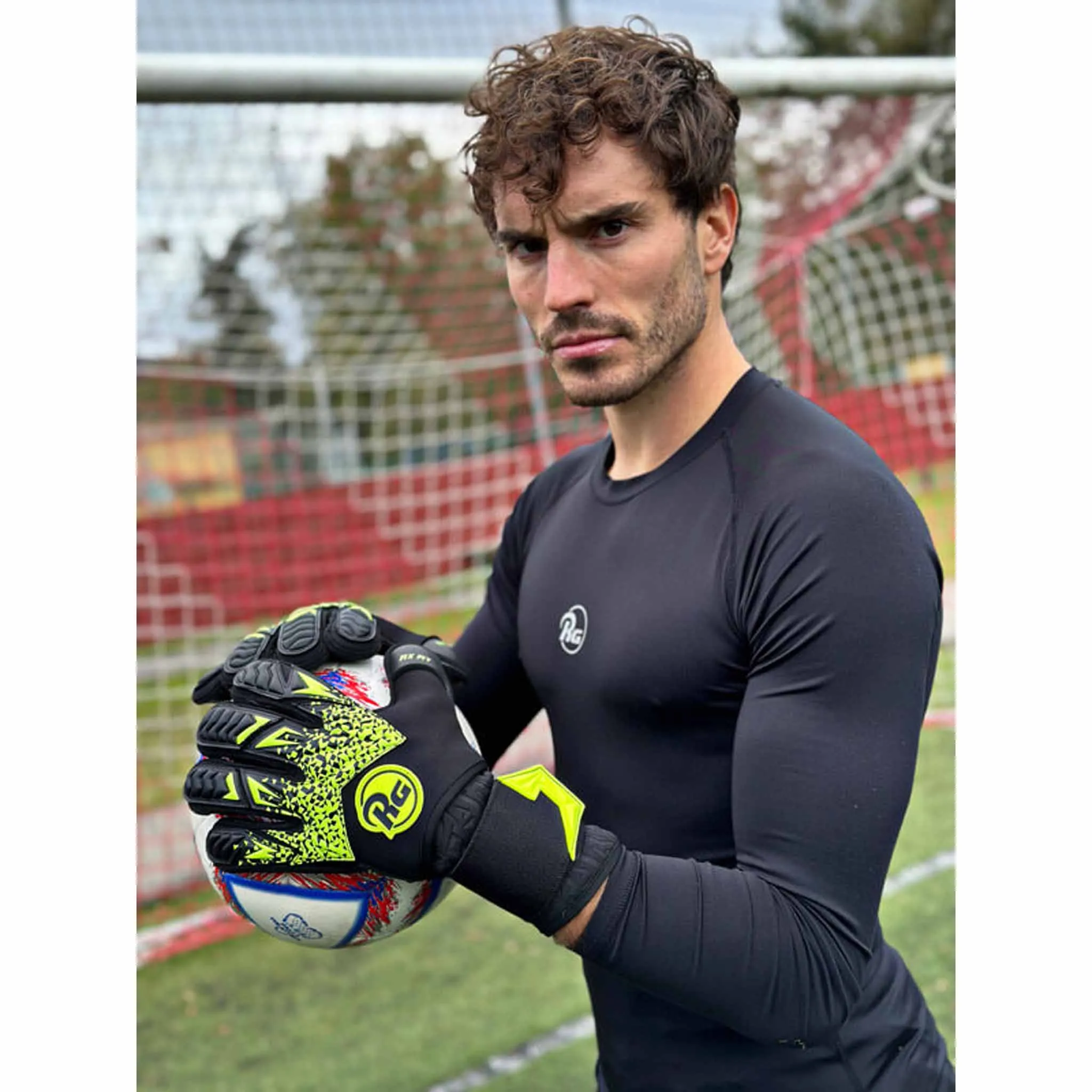 RG Goalkeeper gloves Tuanis Gants de gardien de but de soccer