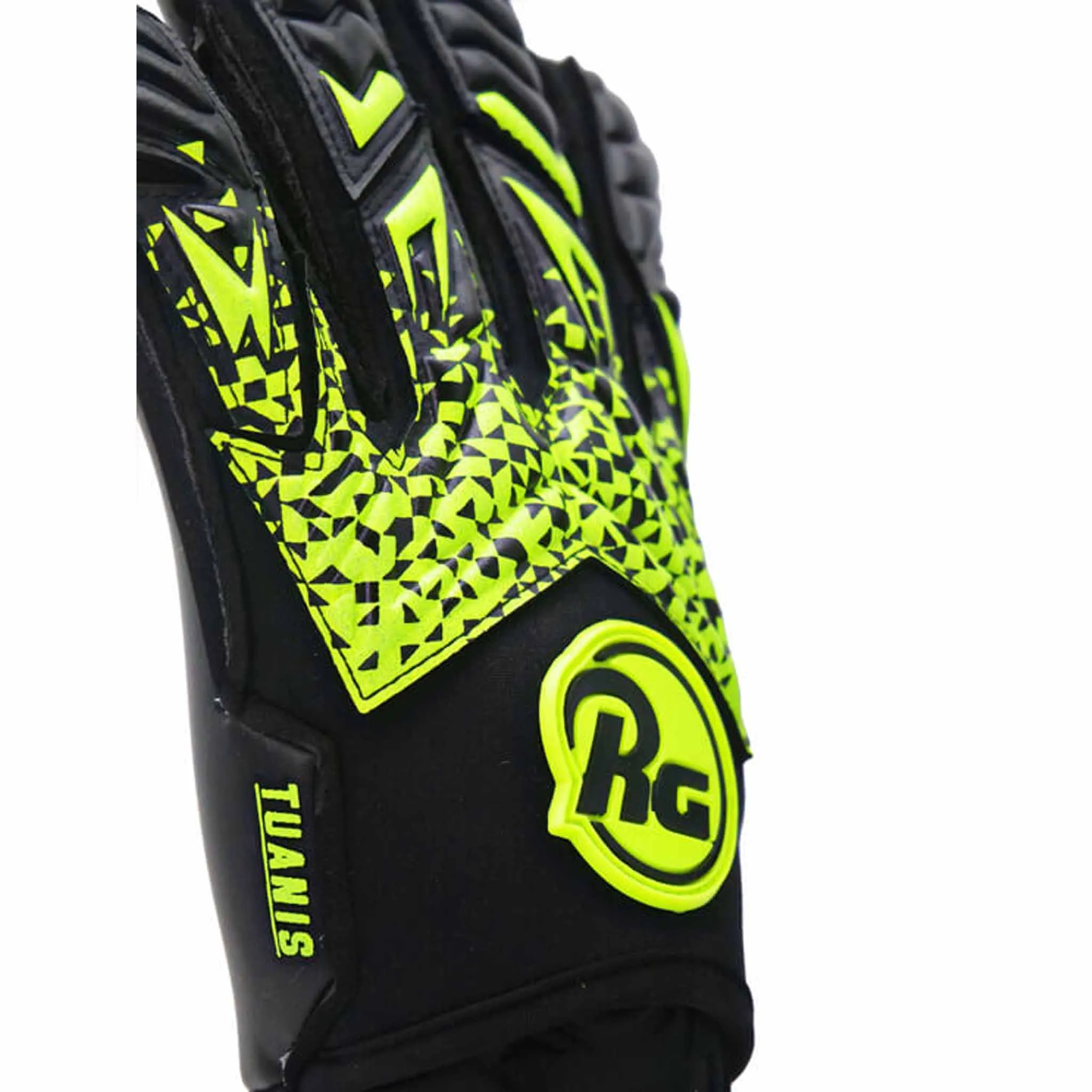 RG Goalkeeper gloves Tuanis Gants de gardien de but de soccer