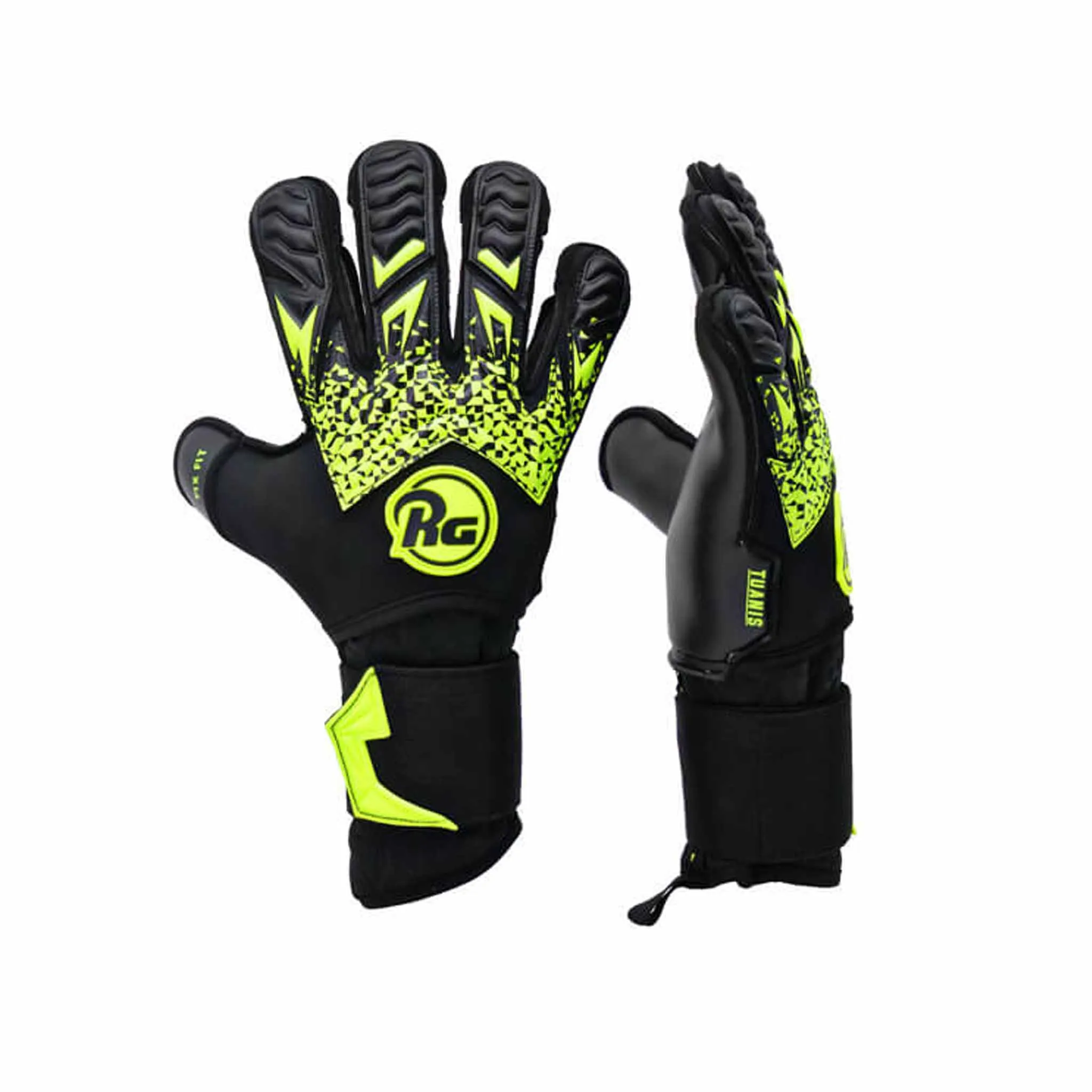 RG Goalkeeper gloves Tuanis Gants de gardien de but de soccer