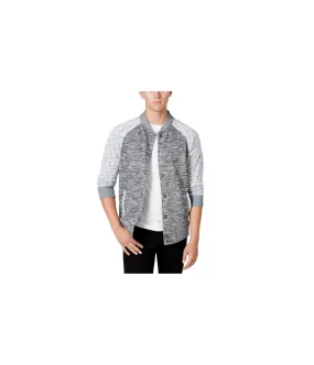 Ring Of Fire Mens Heathered Bomber Jacket