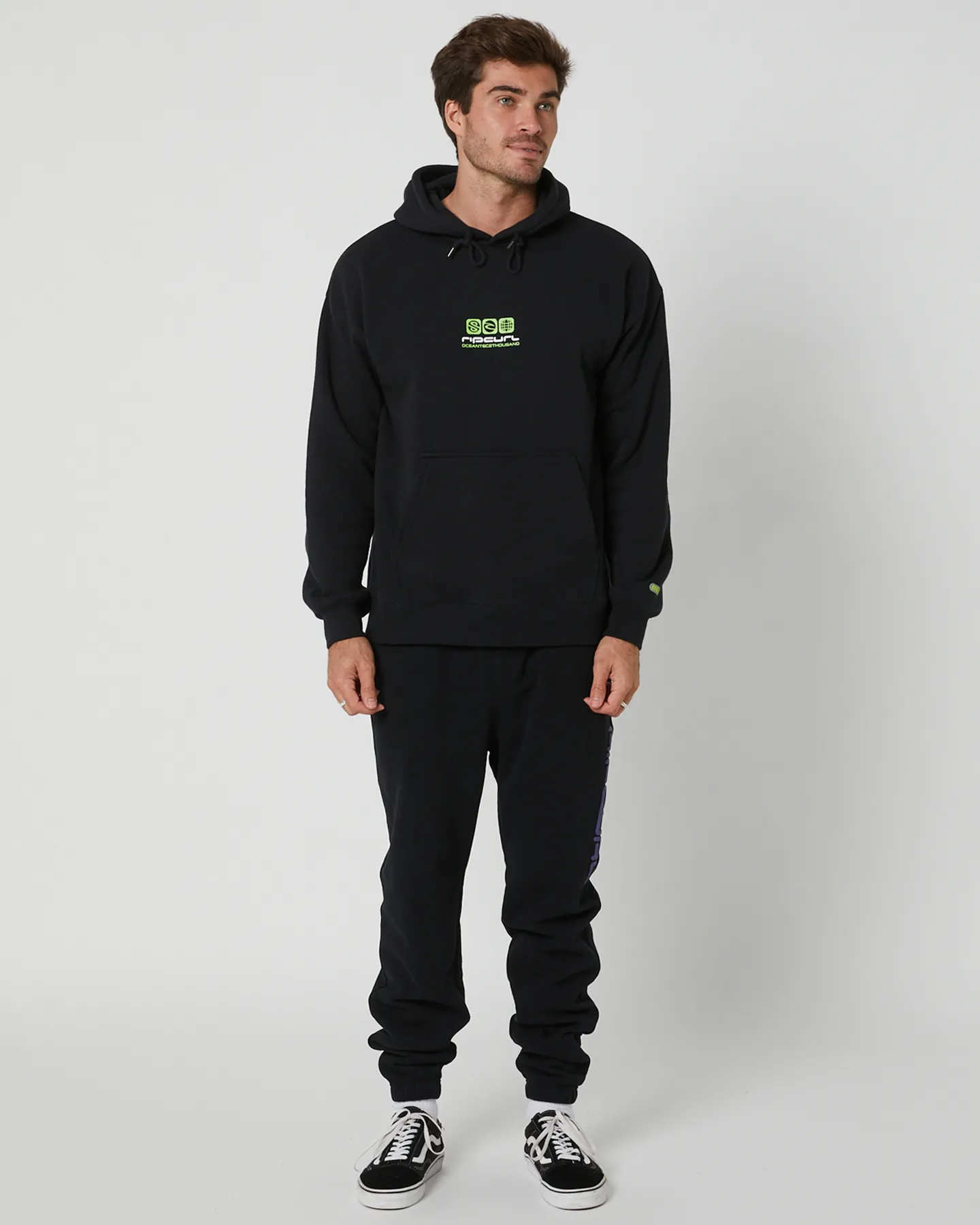 Rip Curl Dosed Up Trackpant - Black | SurfStitch