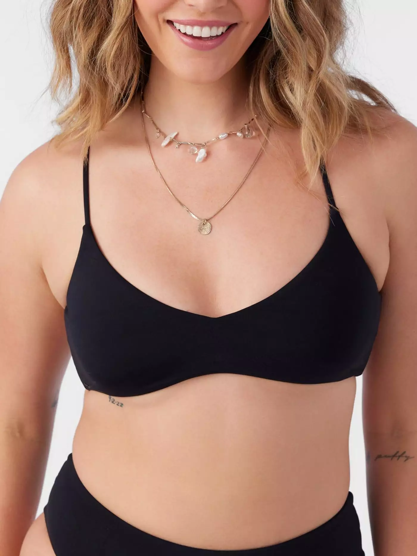 Saltwater Solids Huntington Bikini Top