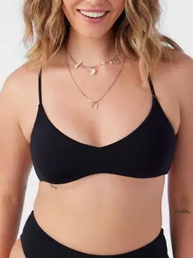 Saltwater Solids Huntington Bikini Top