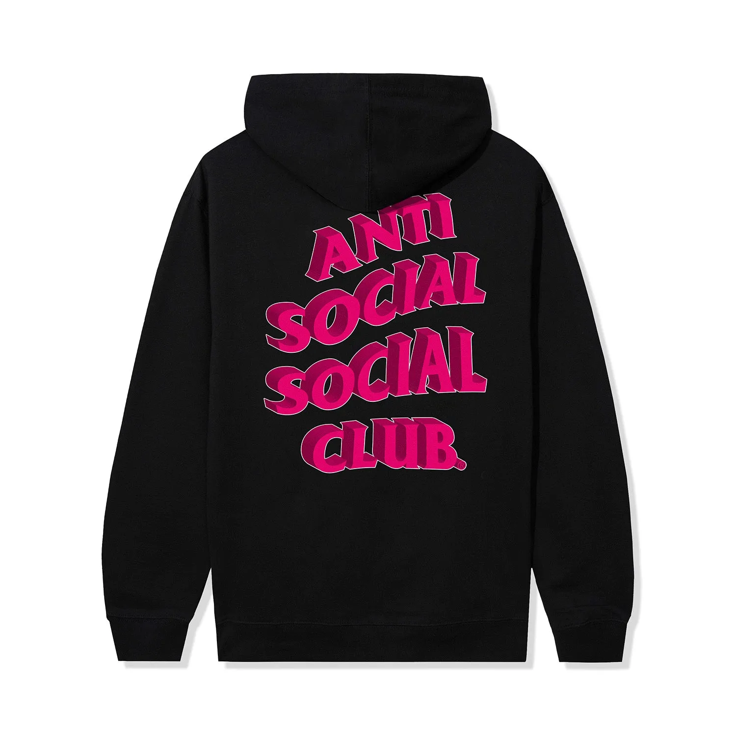 Self Doubts Hoodie - Black/Pink