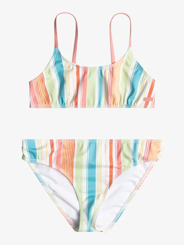 Siesta Stripe - Bralette Bikini Set for Girls 6-16