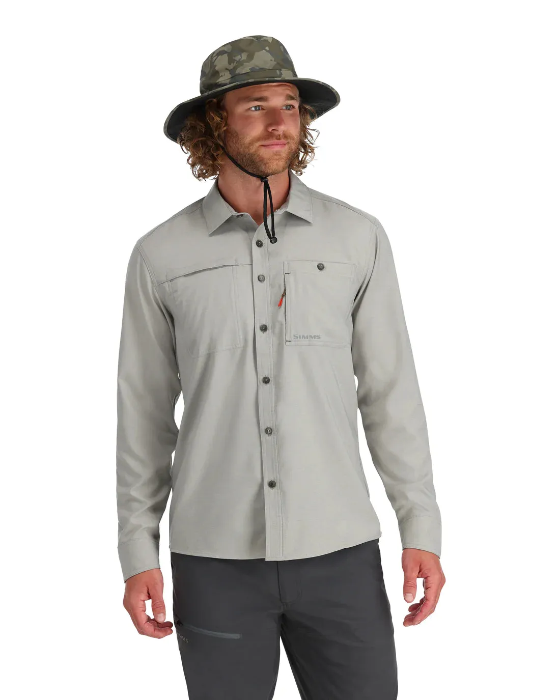 Simms Fishing Men's Challenger Long Sleeve Shirt