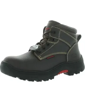 Skechers Burgin-Tarlac Mens Leather Puncture Resistant Steel Toe Boots