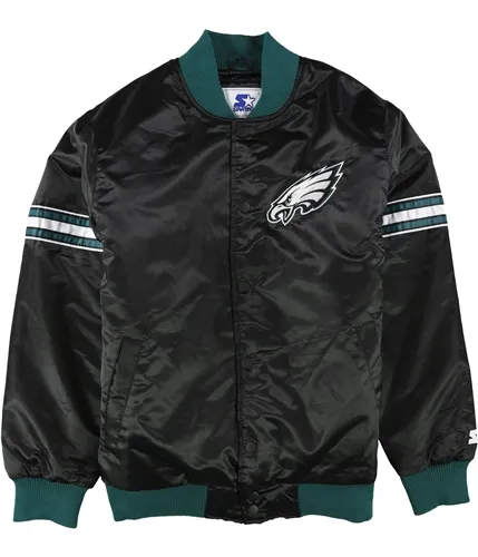 Starter Mens Philadelphia Eagles Track Jacket Sweatshirt, TW2