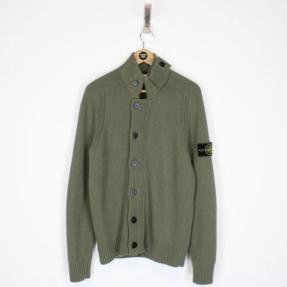 Stone Island AW 2019 Wool Cardigan Medium