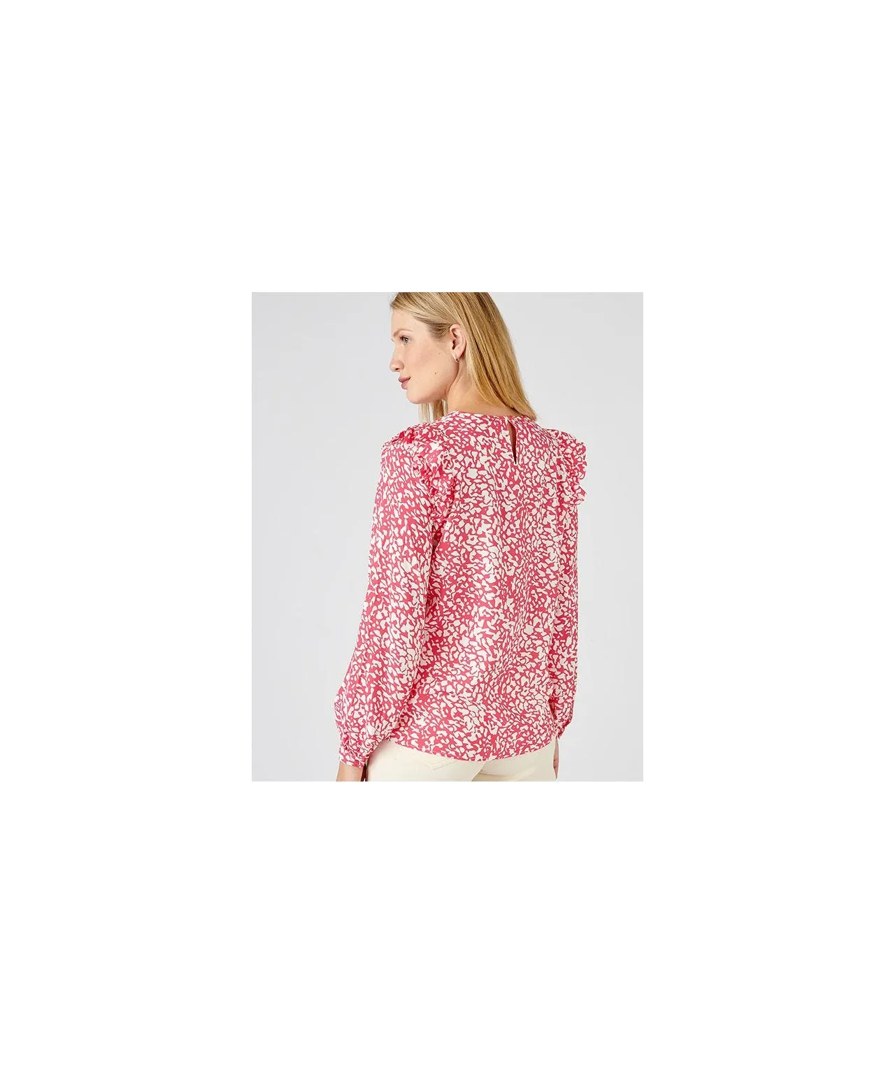 Strawberry Print Blouse