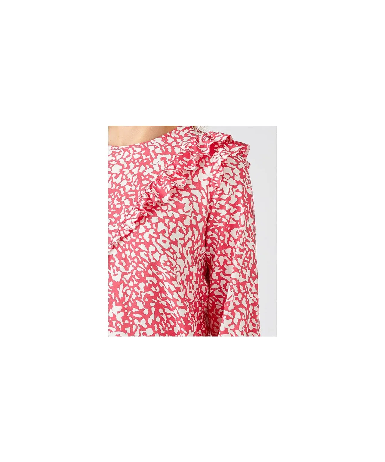 Strawberry Print Blouse