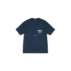 Stussy x Dover Street Market T-shirt 'Navy' (2021)