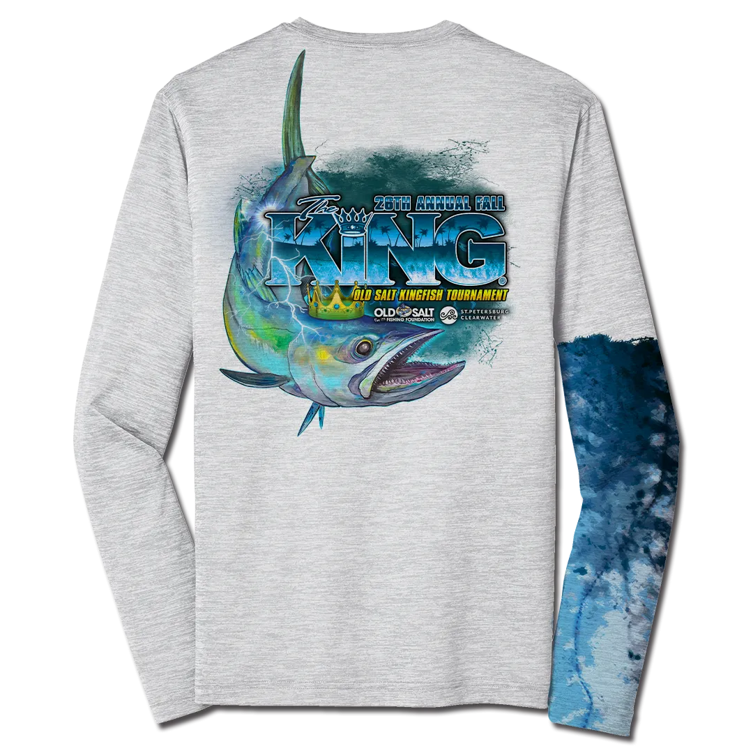 The KING - Fall 2019 Long Sleeve - Performance - Fishing Tournament T-Shirt