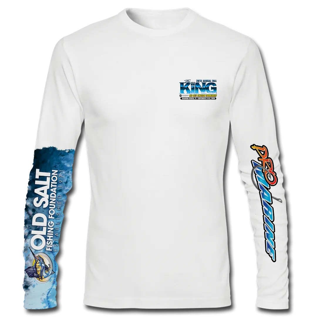 The KING - Fall 2019 Long Sleeve - Performance - Fishing Tournament T-Shirt