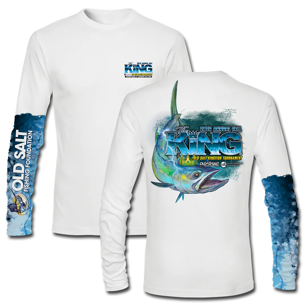 The KING - Fall 2019 Long Sleeve - Performance - Fishing Tournament T-Shirt