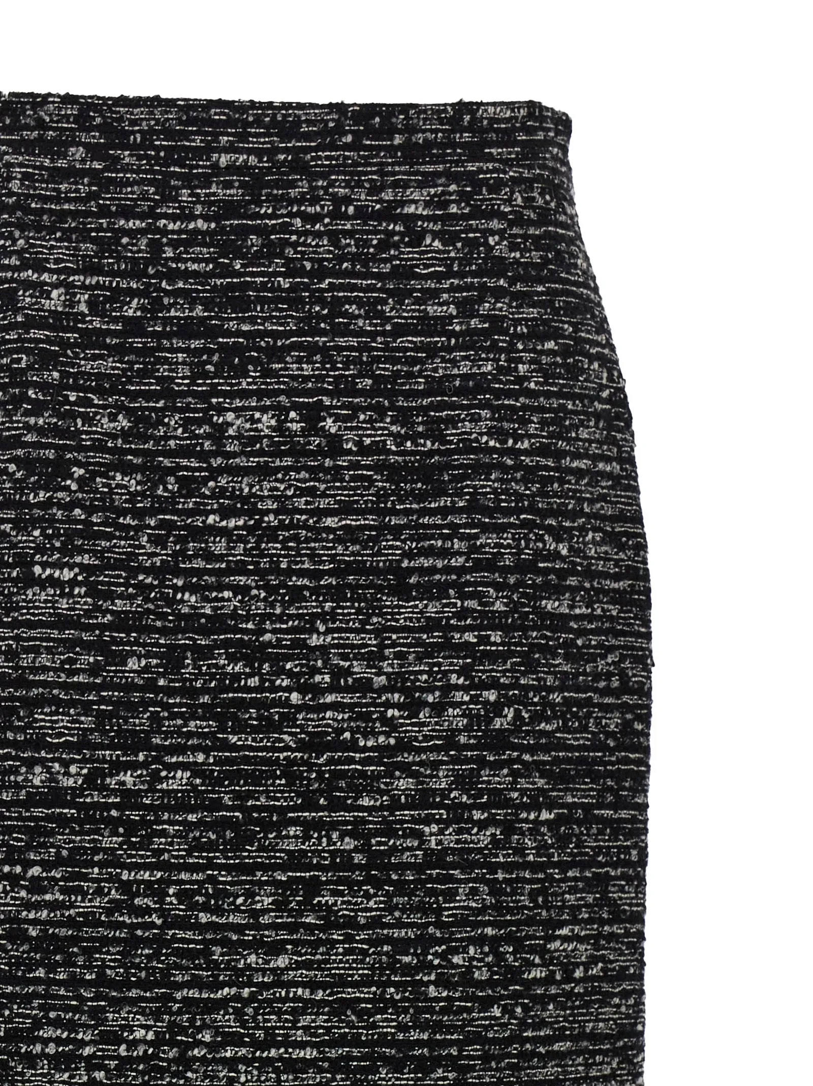 Tweed Skirt Skirts White/Black