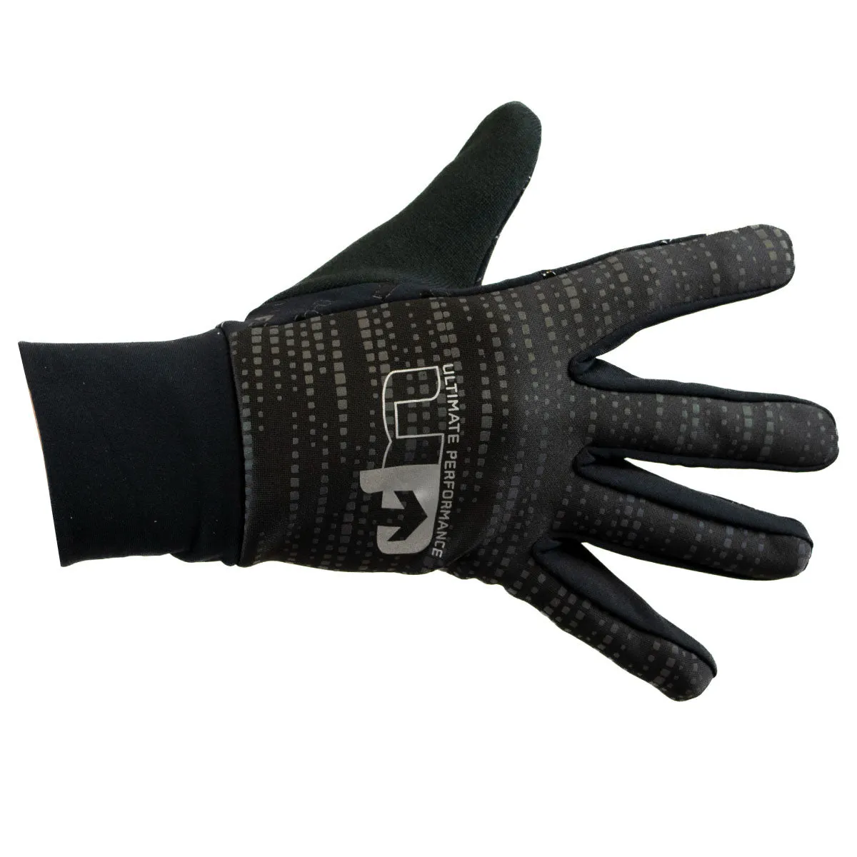 Ultimate Performance Reflective Gloves - Adult - Black/Reflective