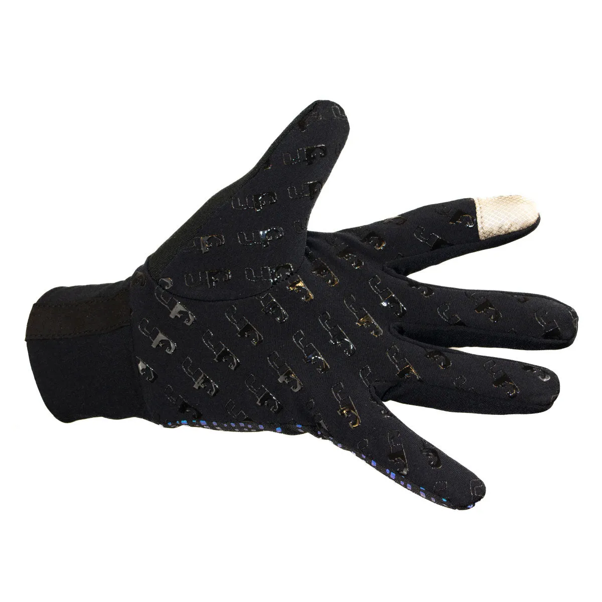 Ultimate Performance Reflective Gloves - Adult - Black/Reflective