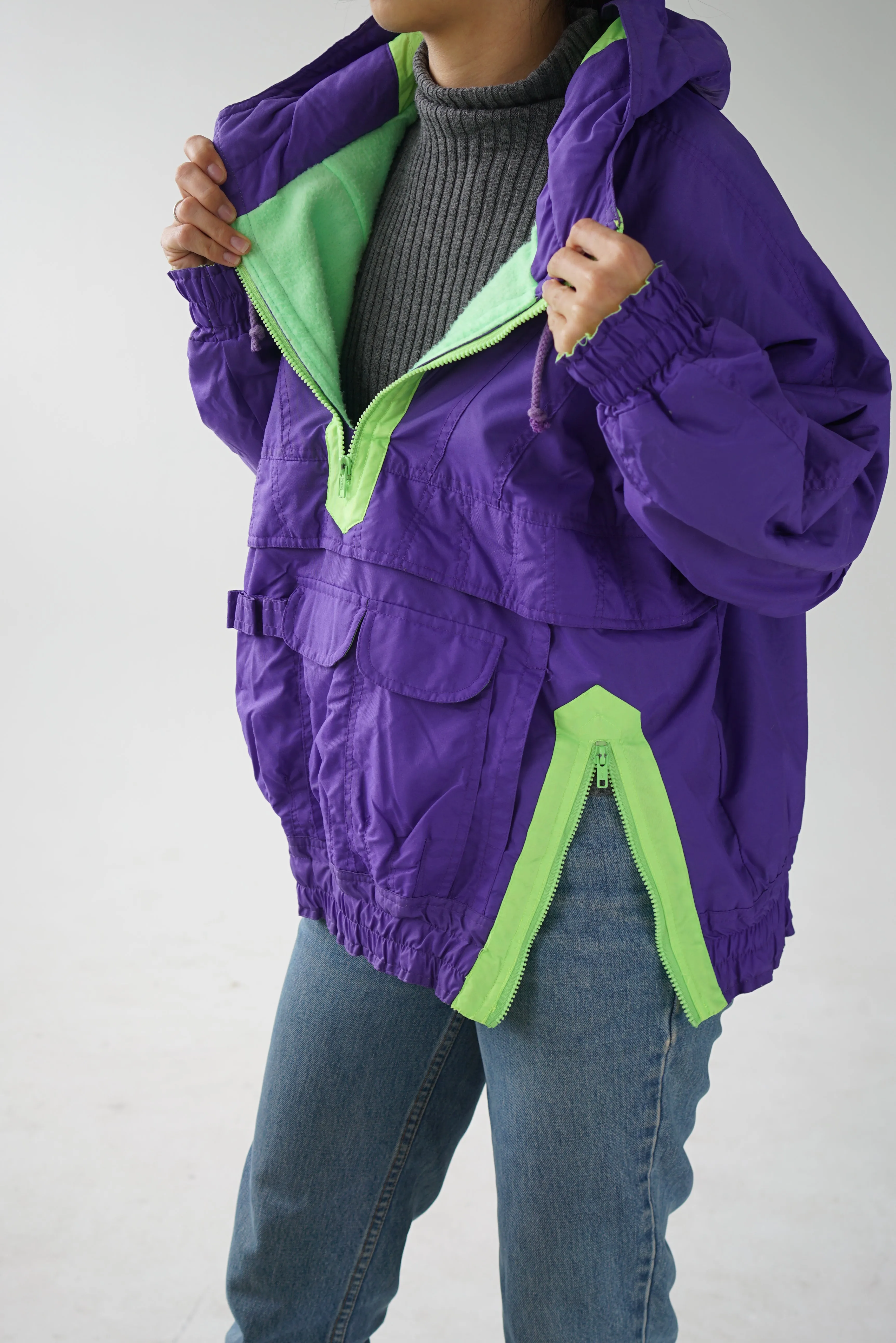 Vintage 80s fluo jacket New Face