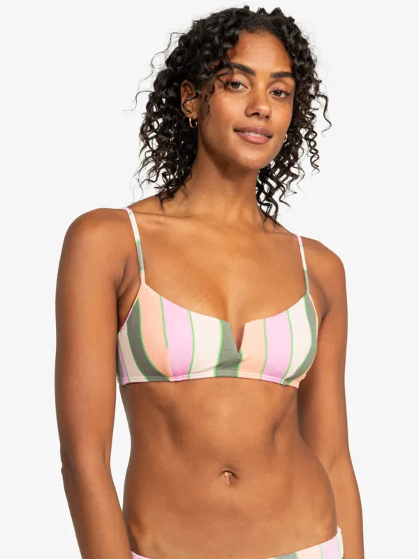 Vista Stripe - Bralette Bikini Top for Women