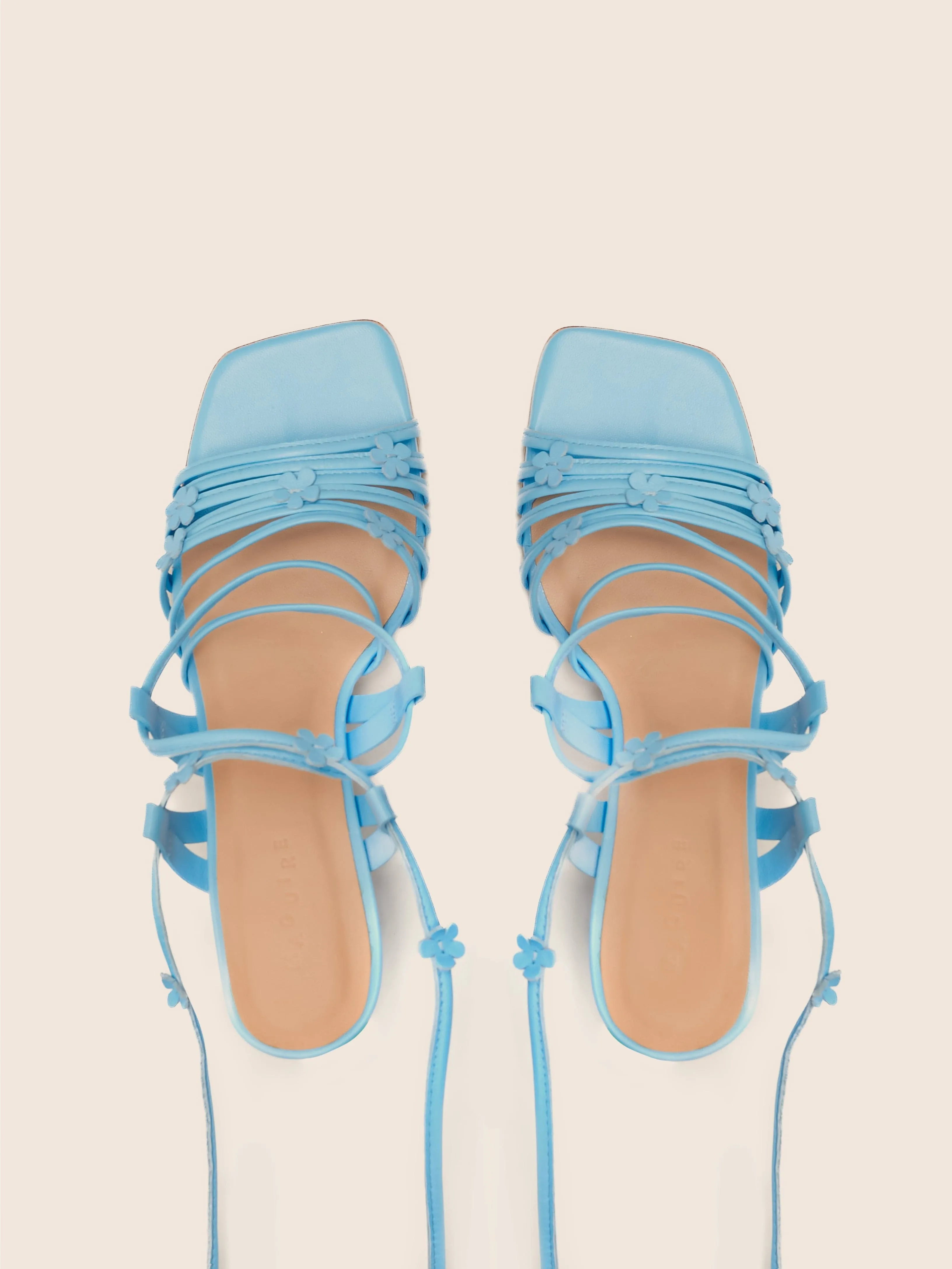 Vitoria Sky Blue Heel