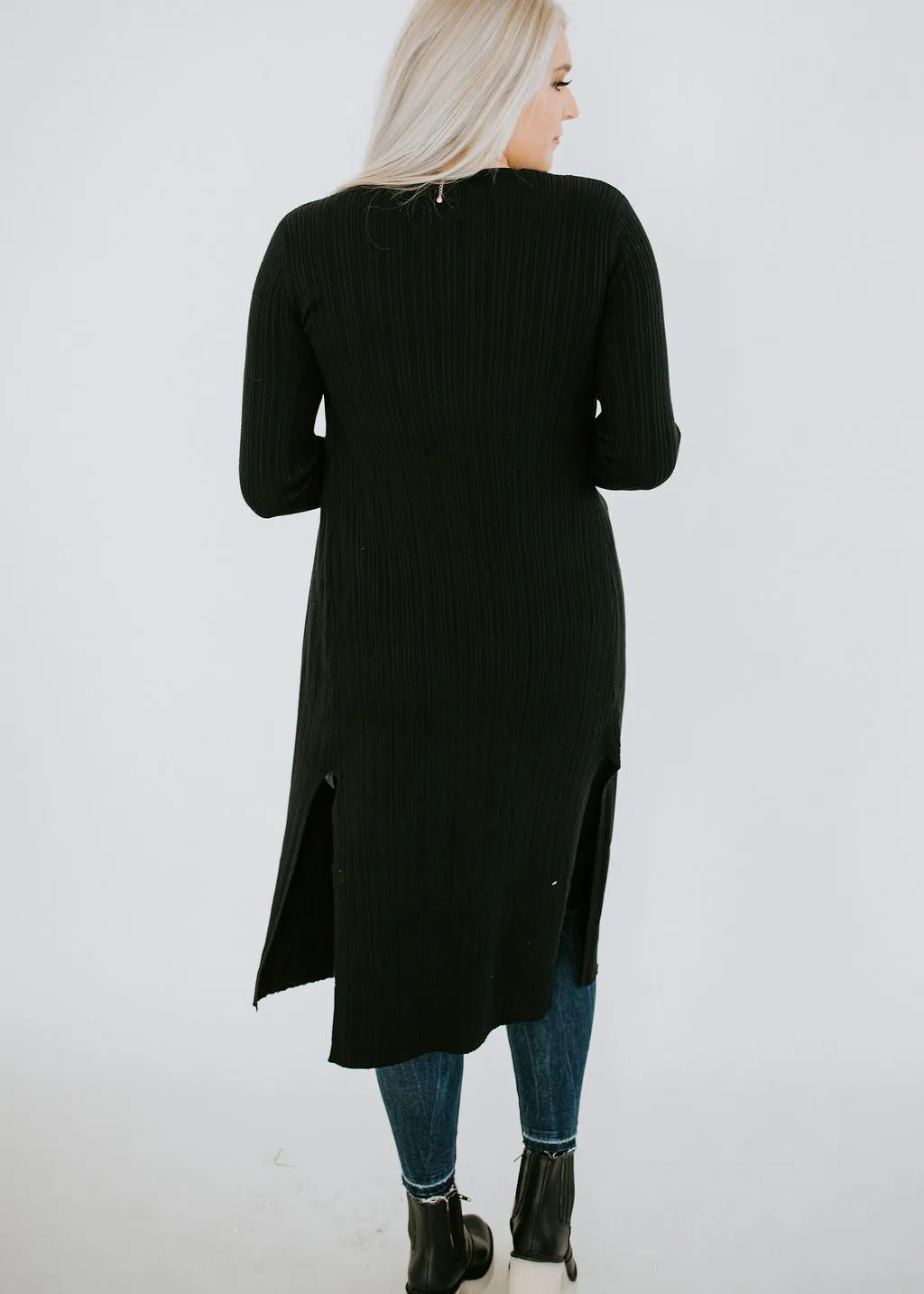 Vivienne Ribbed Duster Cardigan