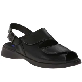 Wolky Nimes Sandal Smooth Black 0061730000 (Women's)