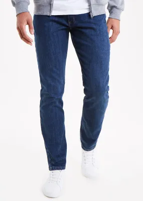 Wrangler Dark Wash Stretch Straight Fit Jeans