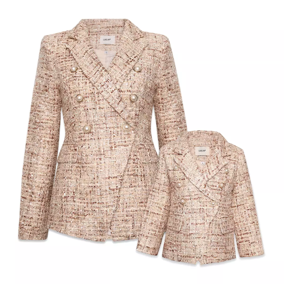 Zelda kids tweed Blazer Jacket