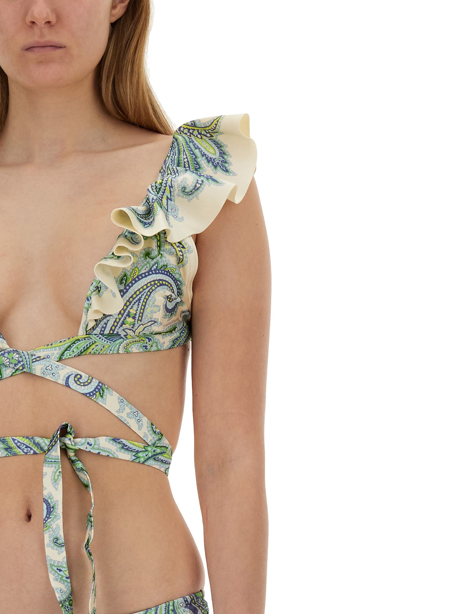 ZIMMERMANN    PRINT BIKINI SWIMSUIT