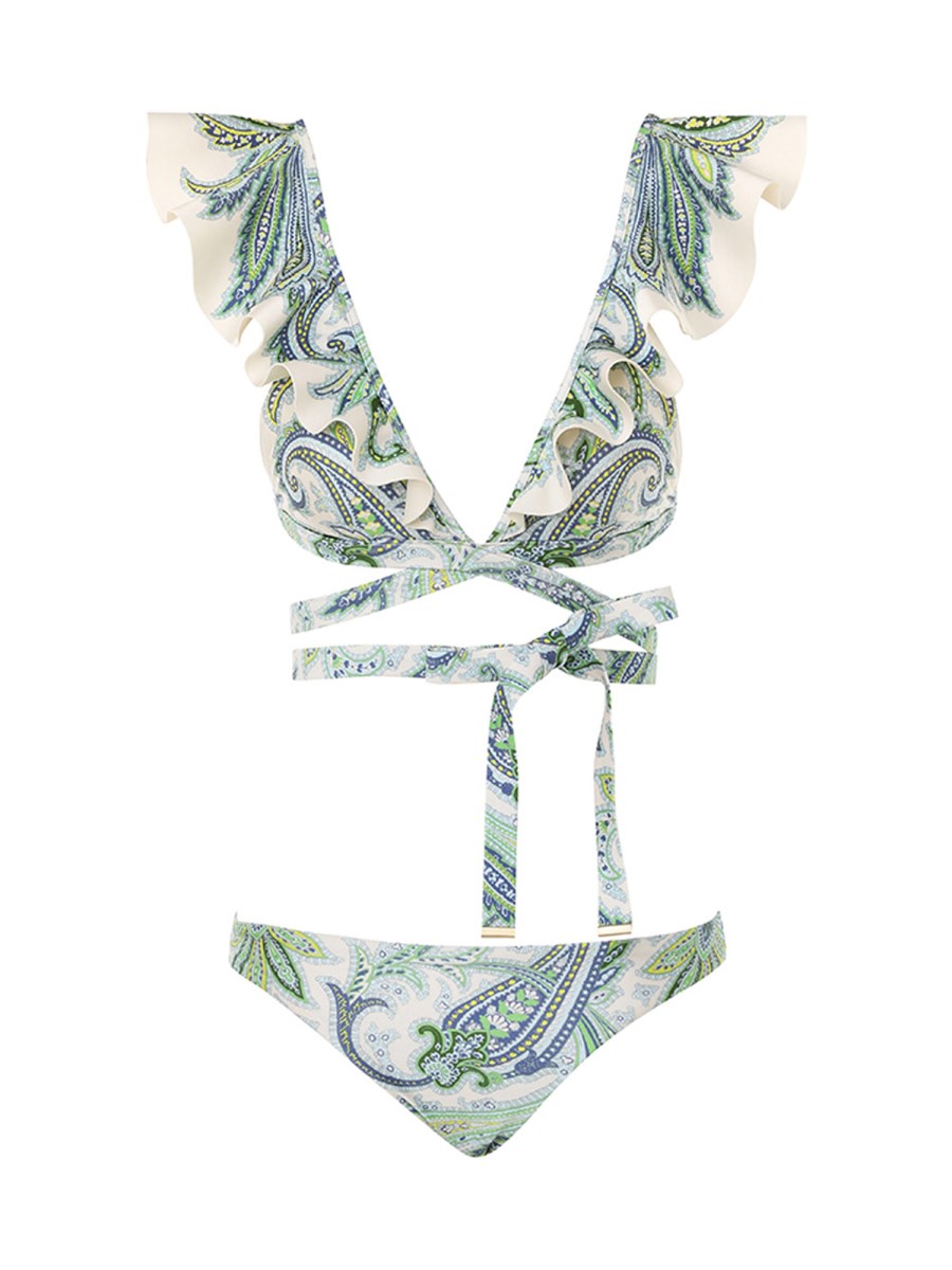 ZIMMERMANN    PRINT BIKINI SWIMSUIT