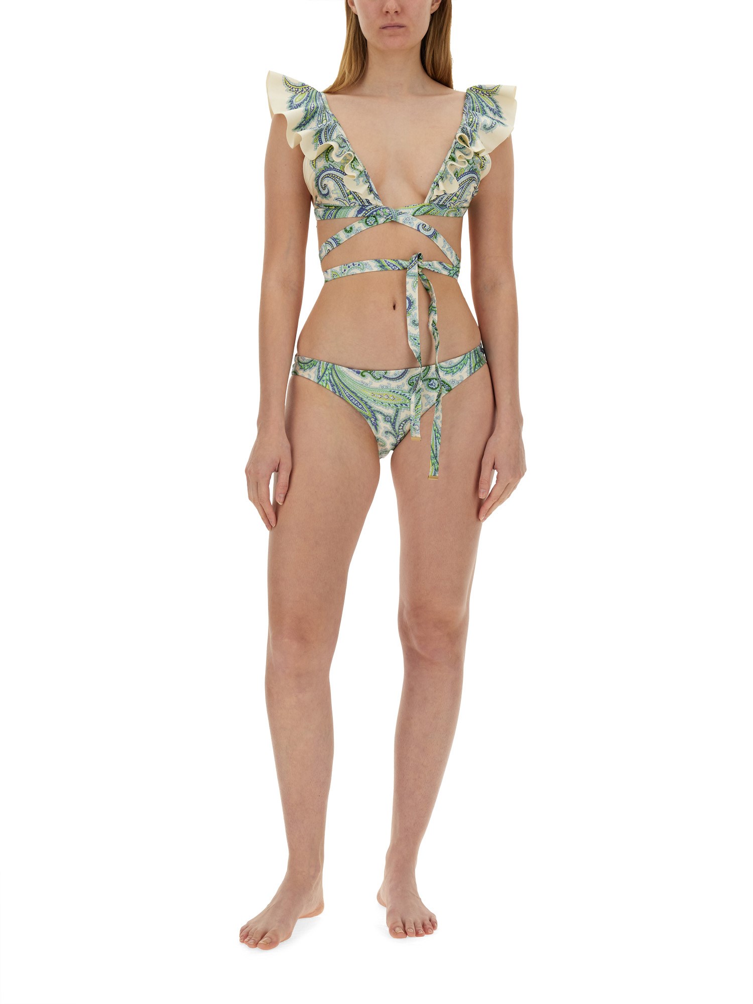 ZIMMERMANN    PRINT BIKINI SWIMSUIT